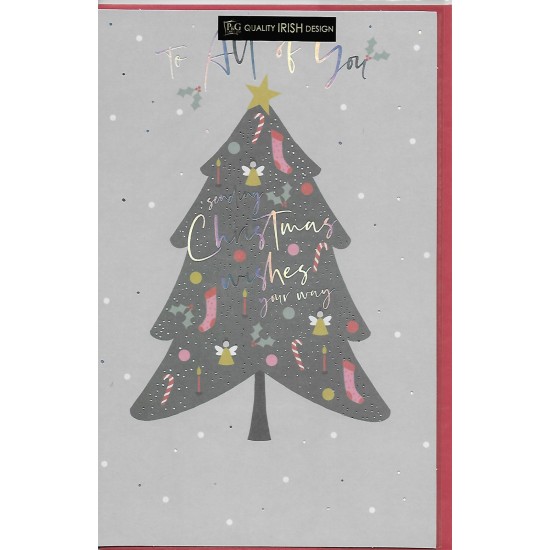 PS Christmas Card - To All of You Christmas Tree