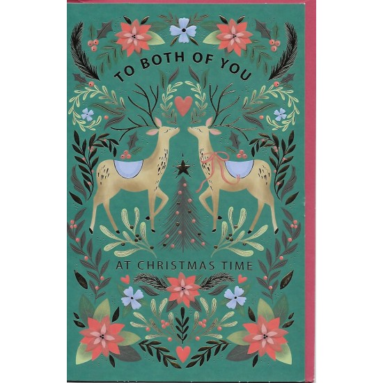 PS Christmas Card - To Both of You Deer