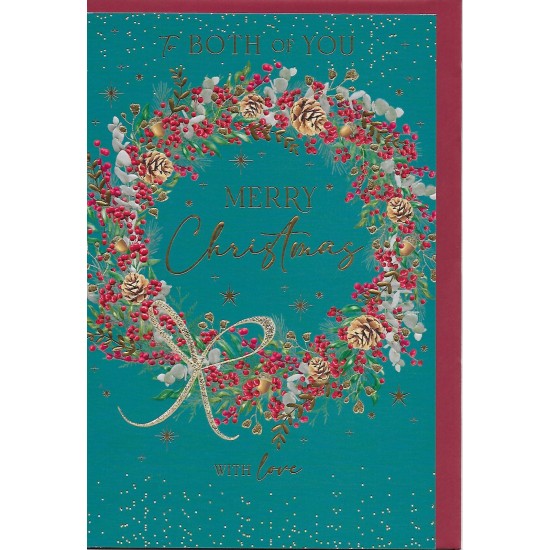PS Christmas Card - To Both of You Merry Christmas