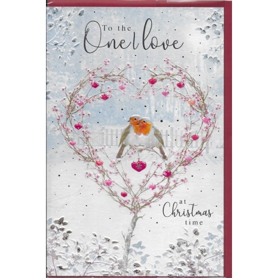 PS Christmas Card - To the One I Love Robins