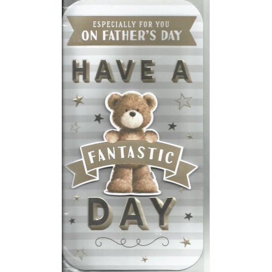 BKS Father's day - Have a Fantastic Day Bear (DELIVERY TO EU ONLY)