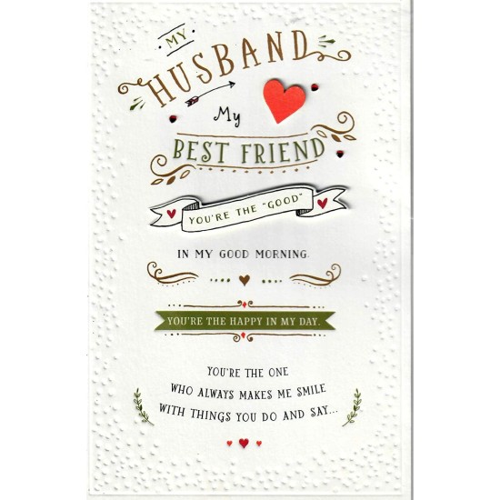 SGILKS Valentine Card - Boyfriend Best Friend (DELIVERY TO EU ONLY)