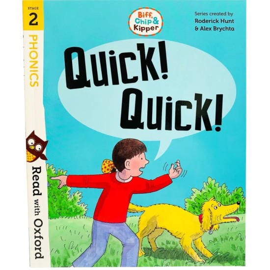 Read With Oxford Phonics Stage 2 : Quick Quick (DELIVERY TO EU ONLY)