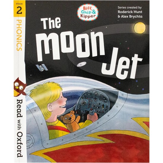 Read With Oxford Phonics Stage 2 : The Moon Jet (DELIVERY TO EU ONLY)