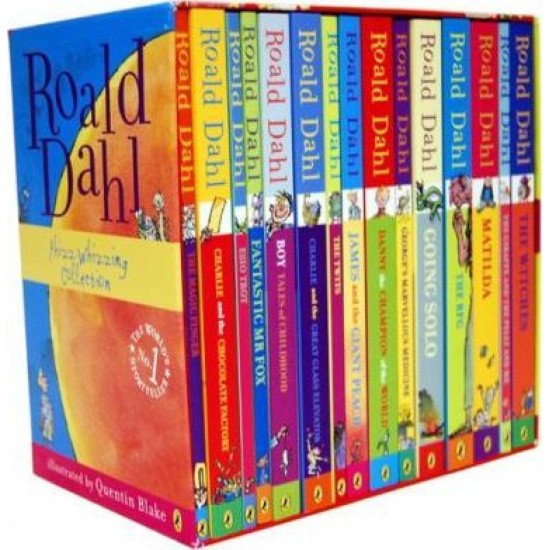 Roald Dahl Collection Box Set - 15 books - Roald Dahl - DELIVERY TO EU ONLY