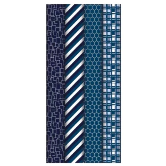 Roll Wrap : Claire Fontaine Blue Wrapping Paper 4 Designs
