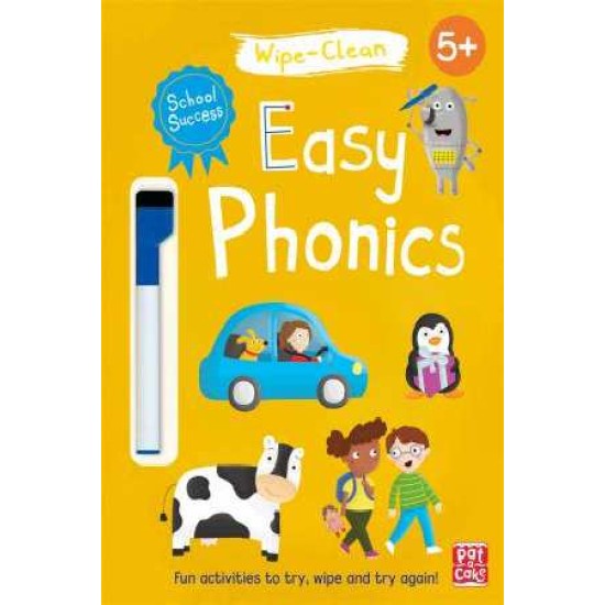 School Success: Easy Phonics : Wipe-clean book with pen