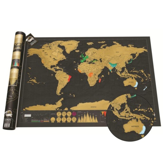 Scratch Off World Map