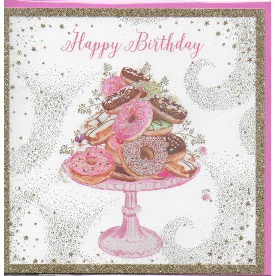 SGILKS Card - Birthday Donuts (DELIVERY TO SPAIN ONLY)