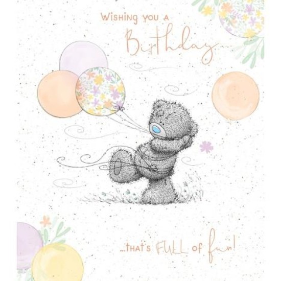 SGILKS Card - Bear Balloons (DELIVERY TO EU ONLY)