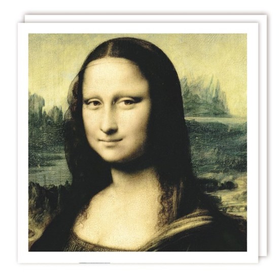 SGILKS Card - Blank Card Mona Lisa (DELIVERY TO EU ONLY)