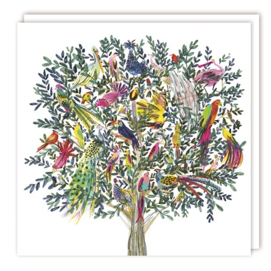 SGILKS Card - Blank Card Paradise Tree (DELIVERY TO EU ONLY)