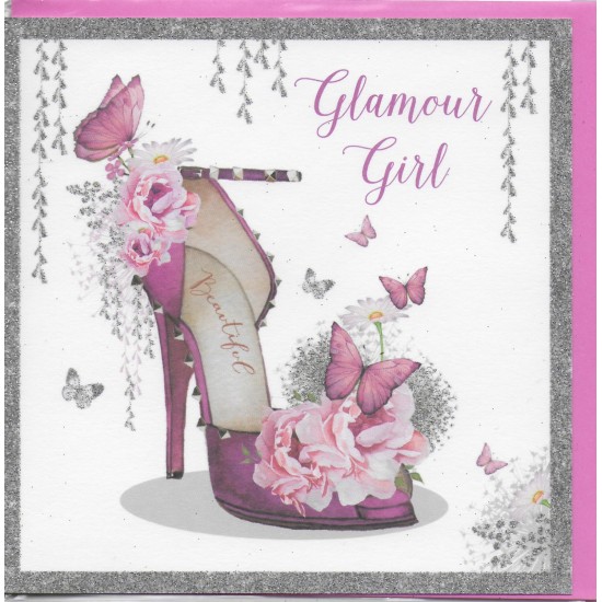 SGILKS Card - Sparkly Shoes (DELIVERY TO SPAIN ONLY)