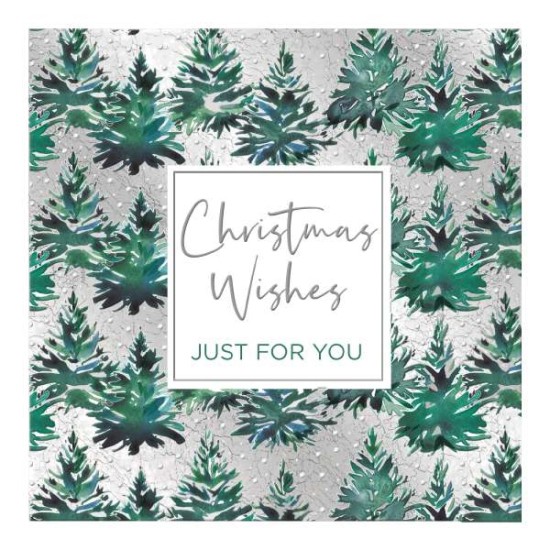 SGILKS Luxury Christmas Cards Noel Tatt - 8 cards 1 design Christmas Wishes (DELIVERY TO EU ONLY)