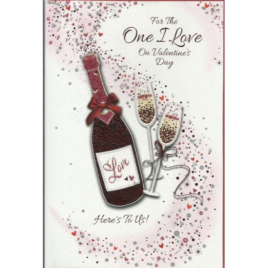 SGILKS Valentine Card - One I love (DELIVERY TO EU ONLY)