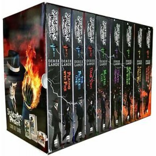 Skulduggery Pleasant Box Set - Books 1 - 9 - Derek Landy - DELIVERY TO EU ONLY