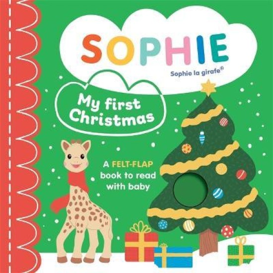 Sophie la girafe: My First Christmas : A felt-flap book to read with baby