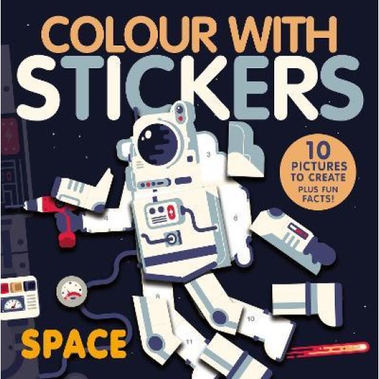 Space - Colour with Stickers