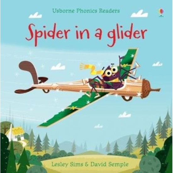 Spider in a Glider (Usborne Phonics Readers) DELIVERY TO EU ONLY