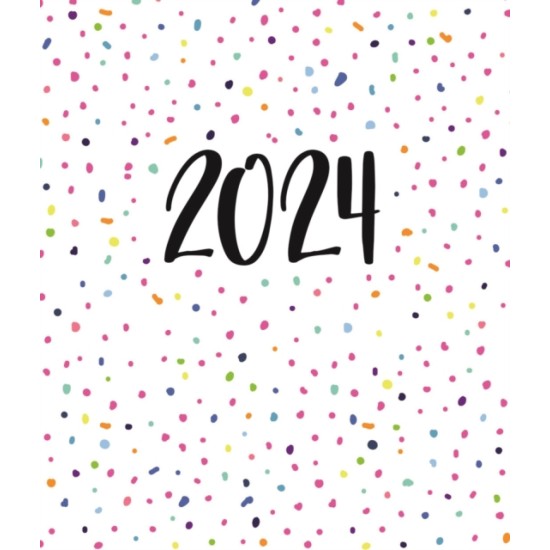 Spots Square Pocket Diary 2024