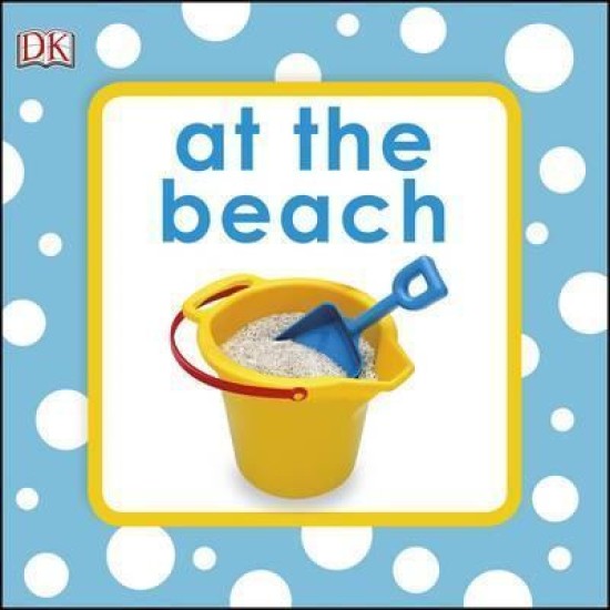 Squeaky Baby Bath Book At The Beach (DELIVERY TO EU ONLY)