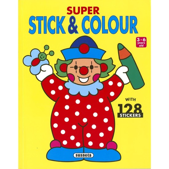 Super Stick and Colour Yellow : Age 3-6