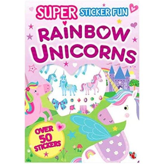 Super Sticker Fun Rainbow Unicorns