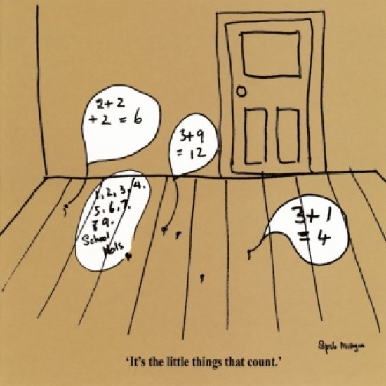 Thank You Card - Spike Milligan: It's the Little Things That Count