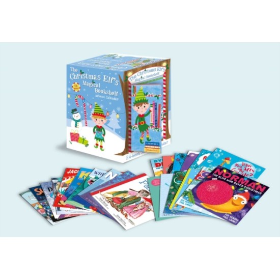 The Christmas Elf's Magical Bookshelf Advent Calendar : Contains 24 books!