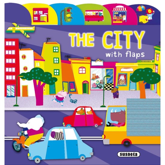 The City (Lift-the-Flap Tab book)