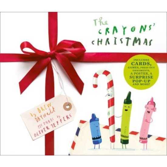 The Crayons' Christmas - Drew Daywalt , Illustrated by  Oliver Jeffers
