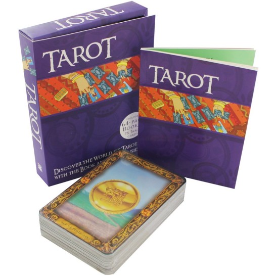 The Easy Tarot Kit: 64 Page Book and 78 Cards Deck Set