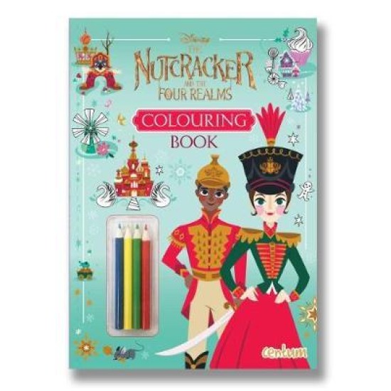 The Nutcracker and the Four Realms Colouring Book with Pencils