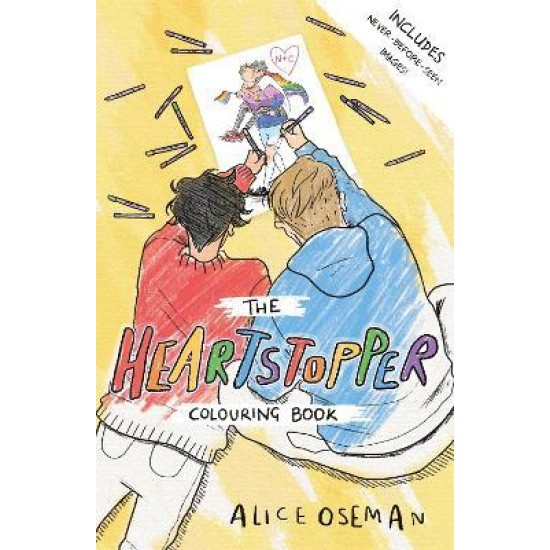 The Official Heartstopper Colouring Book - Alice Oseman : Tiktok made me buy it!
