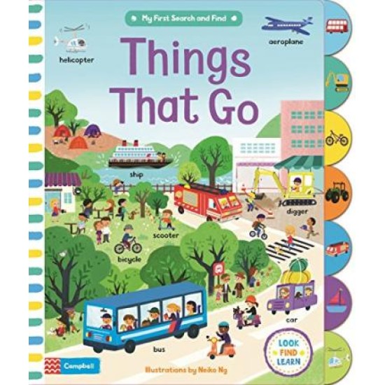 Things That Go (My First Search and Find Board Book)