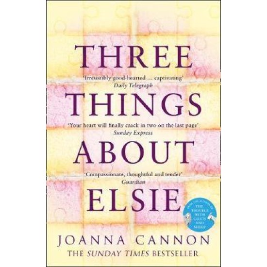 Three Things About Elsie - Joanna Cannon (DELIVERY TO SPAIN ONLY) 