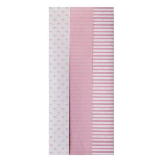 Tissue Paper - 6 Sheets PINK (DELIVERY TO EU ONLY)