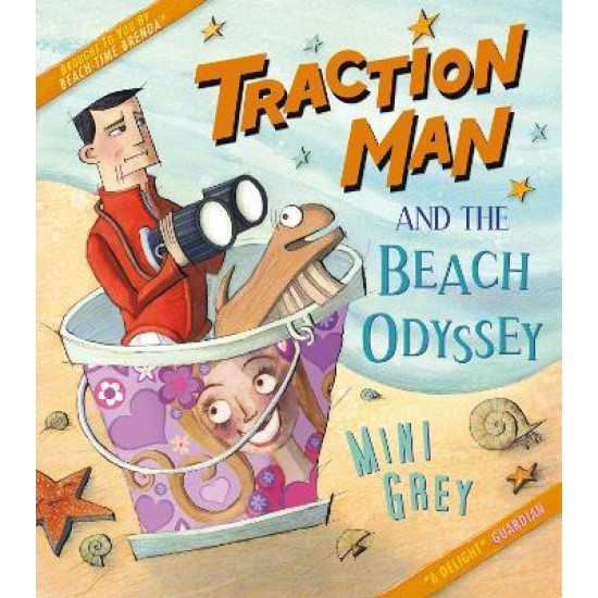 Traction Man and the Beach Odyssey - Mini Grey