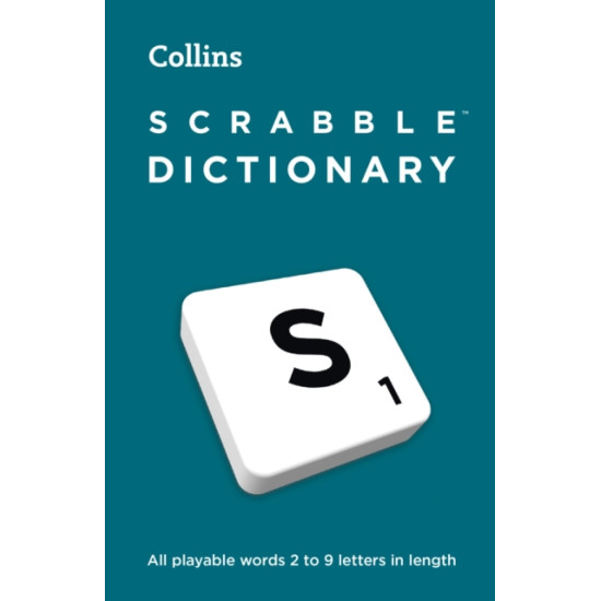 SCRABBLE™ Dictionary : The Official and Bestselling Scrabble™ Solver – All Playable Words 2 – 9 Letters in Length