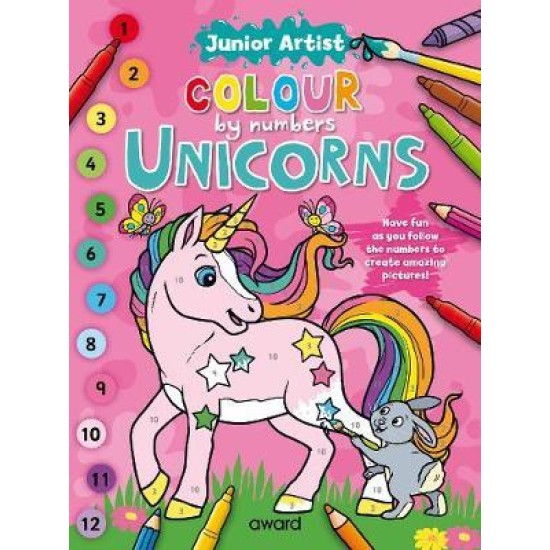 Unicorns: Colour By Numbers