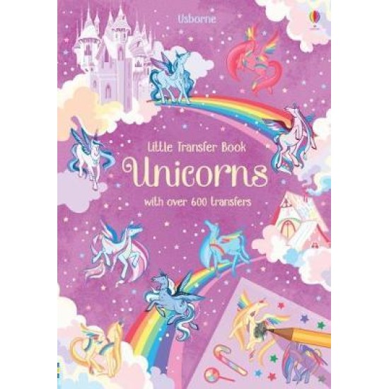 Unicorns Little Transfer Book