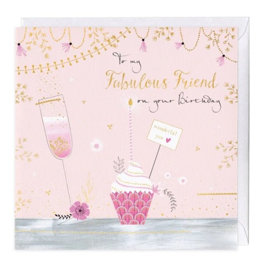 Whistlefish Card : To A Fabulous Friend