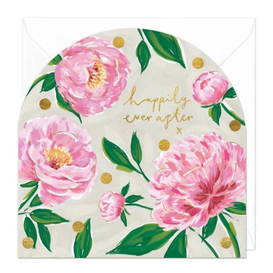 Whistlefish Card - Happily Ever After Floral Arch Card