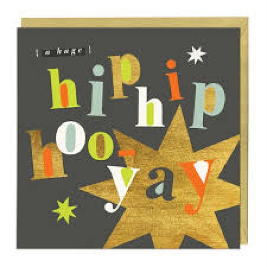Whistlefish Card -  HipHip Hoo-Yay Birthday Card