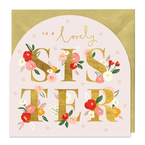 Whistlefish Card -  Radiant Sister Arch Card
