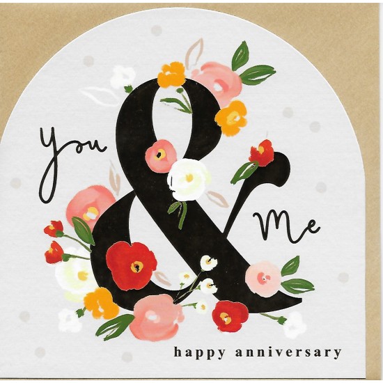 Whistlefish Card - You and Me Anniversary