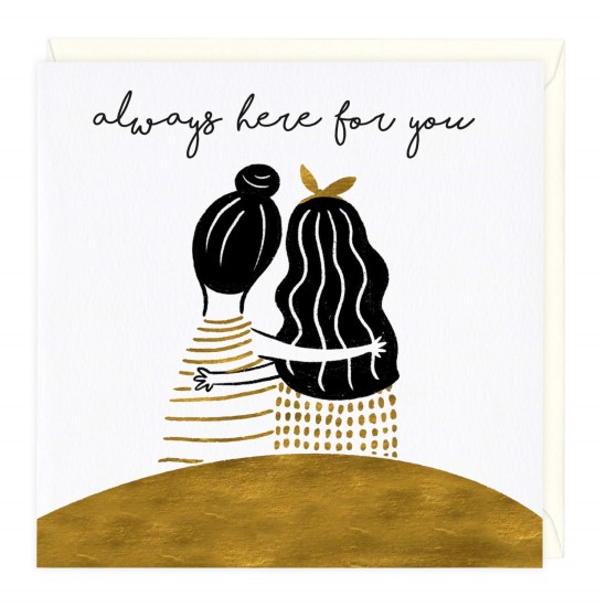 Whistlefish Card - Always Here For You Friends (DELIVERY TO EU ONLY)
