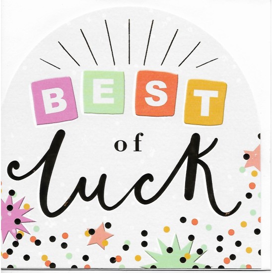 Whistlefish Card - Best of Luck Arch Card