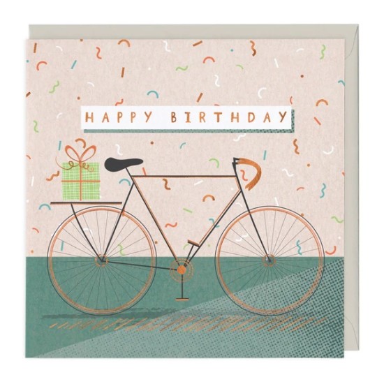 Whistlefish Card - Birthday Bicycle