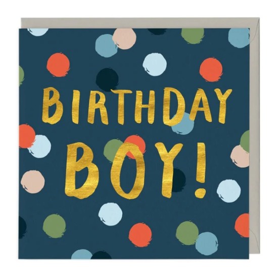 Whistlefish Card - Birthday Boy (DELIVERY TO EU ONLY)